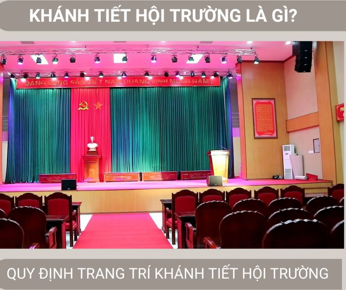 Top 50 mẫu khẩu hiệu trang trí hội trường mới nhất