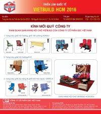 Thư mời Hội chợ triển lãm quốc tế Vietbuild HCM 2016