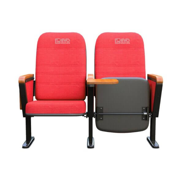 Ghế hội trường EVO1101B có bàn viết tiện dụng