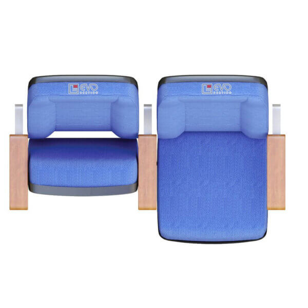 Ghế hội trường EVO4603 khung chân hợp kim nhôm