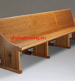 Ghế nhà thờ GNT03 làm bằng gỗ tự nhiên chất lượng cao | GSC Việt Nam