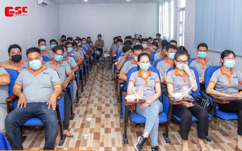 Dự án ghế hội trường tại Công ty CP Tân Bảo An Logistics