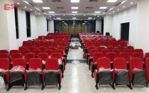 Dự án ghế hội trường tại trường Đại học Kinh tế Tài chính TP. Hồ Chí Minh