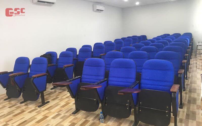 Ghế có bàn viết bằng gỗ công nghiệp