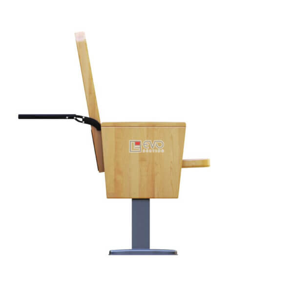 Ghế hội trường EVO2203BW khung chân thép sơn tĩnh điện