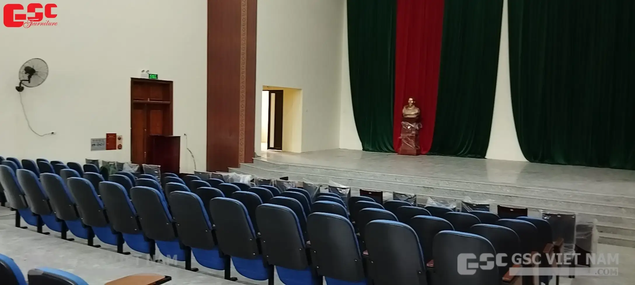 Hình ảnh thi công Dự án hội trường tại UBND Thị trấn Ba Hàng Đồi - Hoà Bình