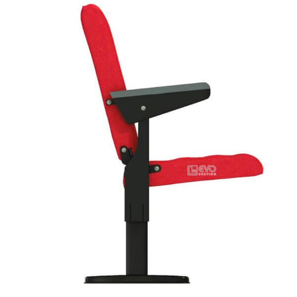 Ghế hội trường khung chân thép sơn tĩnh điện