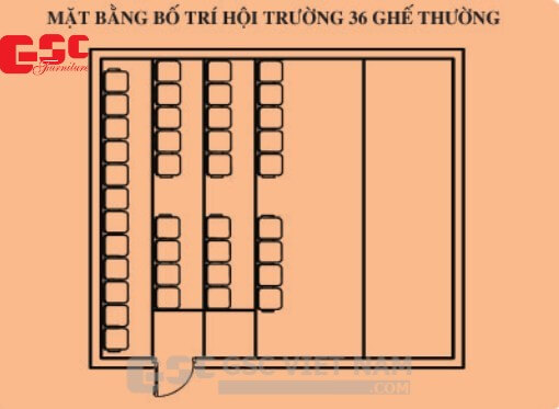 Mẫu bản vẽ thiết kế hội trường trường mầm non SIK