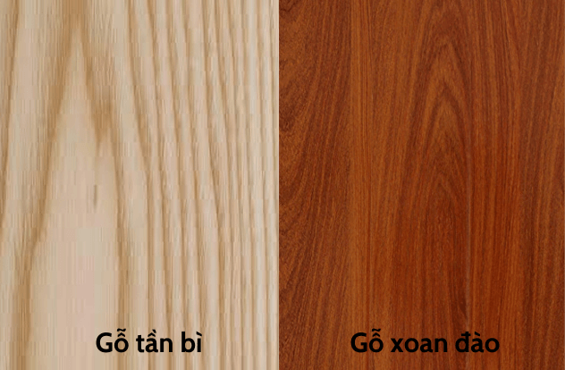 So sánh gỗ xoan đào và gỗ tần bì