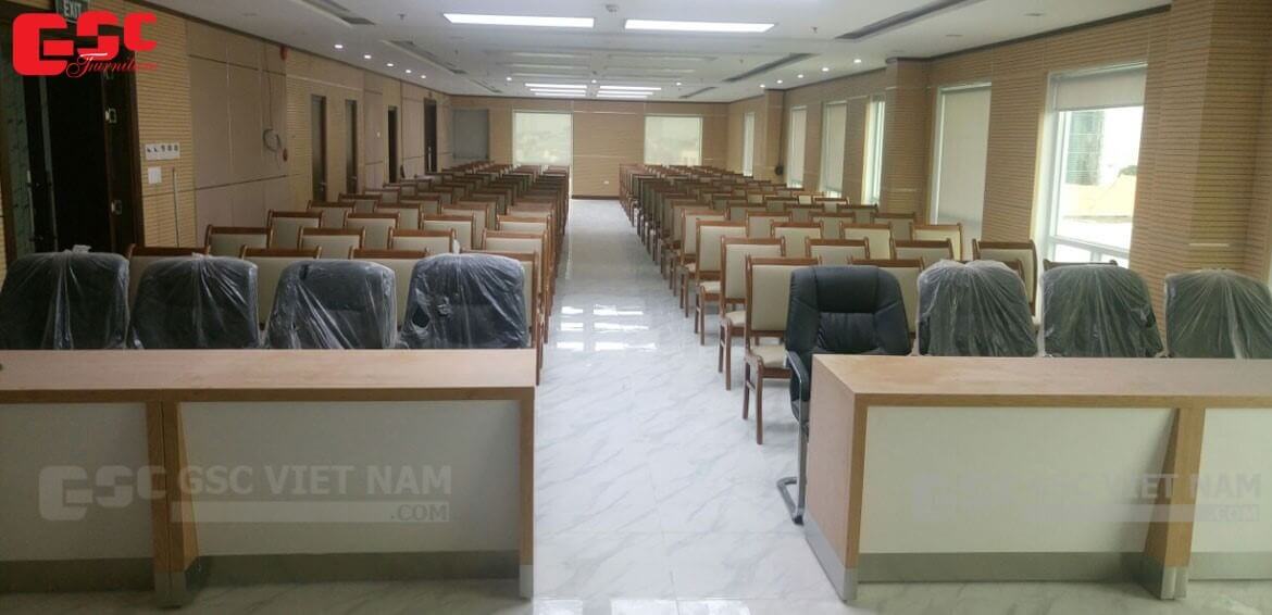 Hình ảnh Dự án ghế hội trường tại Vietcombank TP.HCM