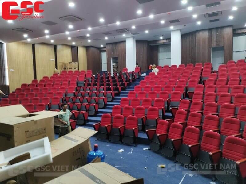 Hình ảnh Dự án ghế hội trường tại THCS Nguyễn Trường Tộ