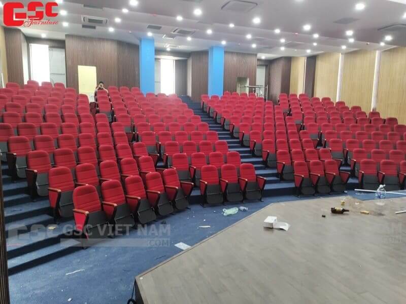 Hình ảnh Dự án ghế hội trường tại THCS Nguyễn Trường Tộ