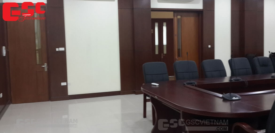 Hình ảnh hoàn thiện dự án nội thất phòng họp Viện Công nghệ Sinh học