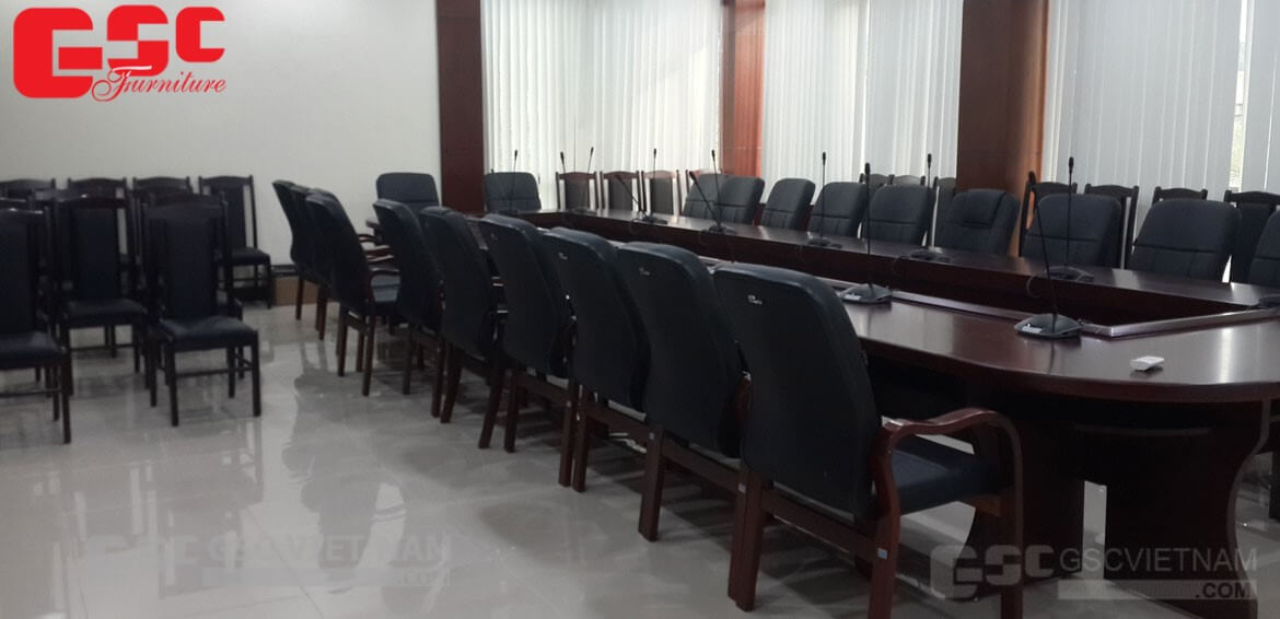 Hình ảnh hoàn thiện dự án nội thất phòng họp Viện Công nghệ Sinh học