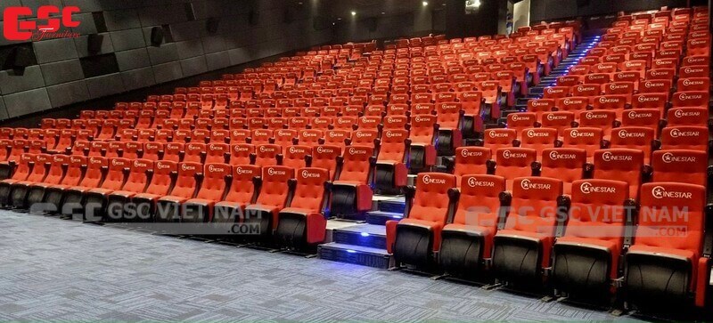 Hình ảnh Dự án ghế rạp chiếu phim tại Cinestar Đức Trọng - Lâm Đồng