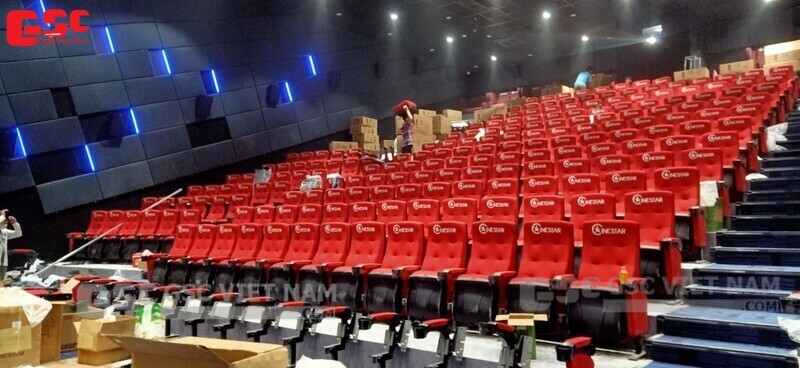 Hình ảnh Dự án ghế rạp chiếu phim tại Cinestar Đức Trọng - Lâm Đồng