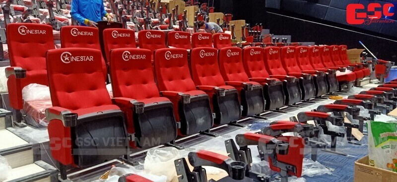 Hình ảnh Dự án ghế rạp chiếu phim tại Cinestar Đức Trọng - Lâm Đồng