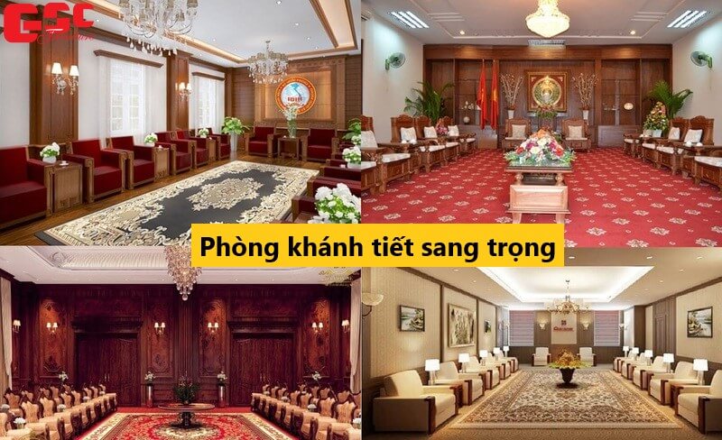 Phòng khánh tiết sang trọng
