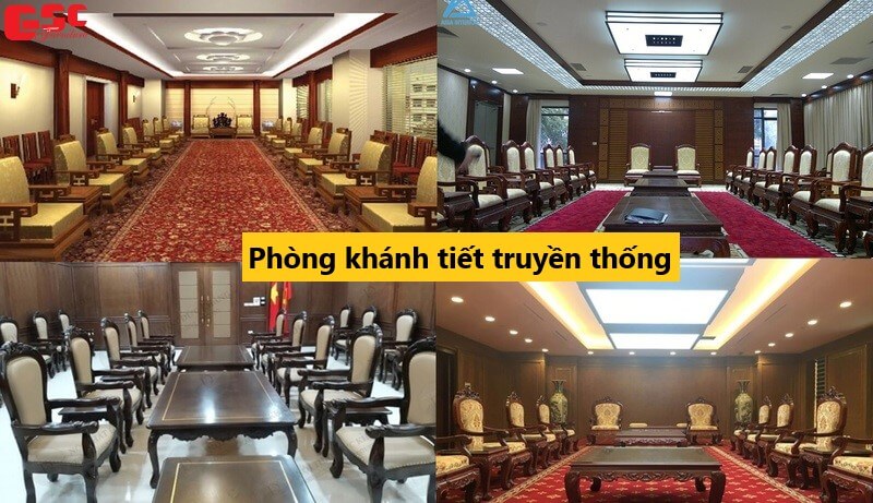 Phòng khánh tiết truyền thống