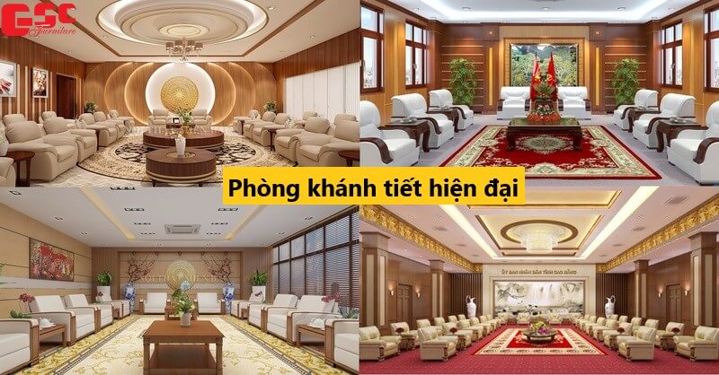 Phòng khánh tiết hiện đại