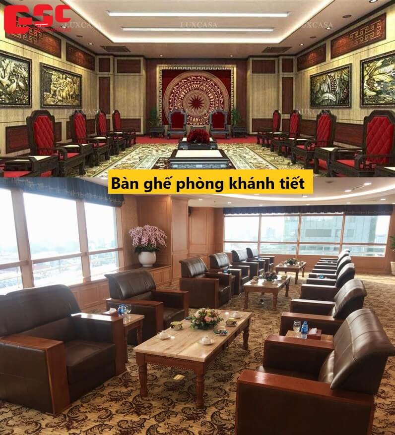 Bàn ghế phòng khánh tiết