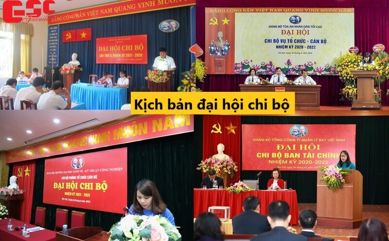 Kịch bản đại hội chi bộ 