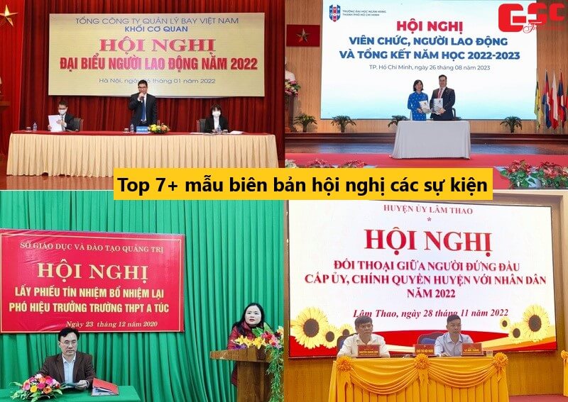 Biên bản hội nghị
