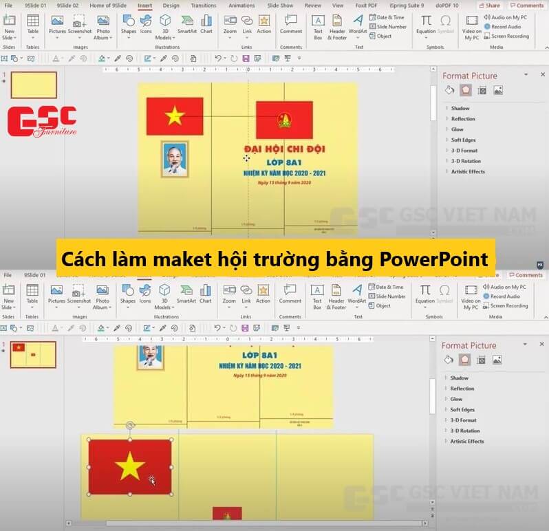 Thiết kế maket hội trường