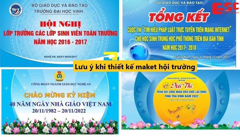Thiết kế maket hội trường