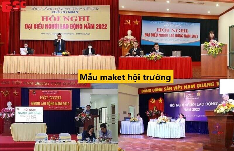 Maket hội trường