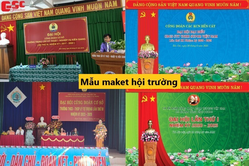 Maket hội trường