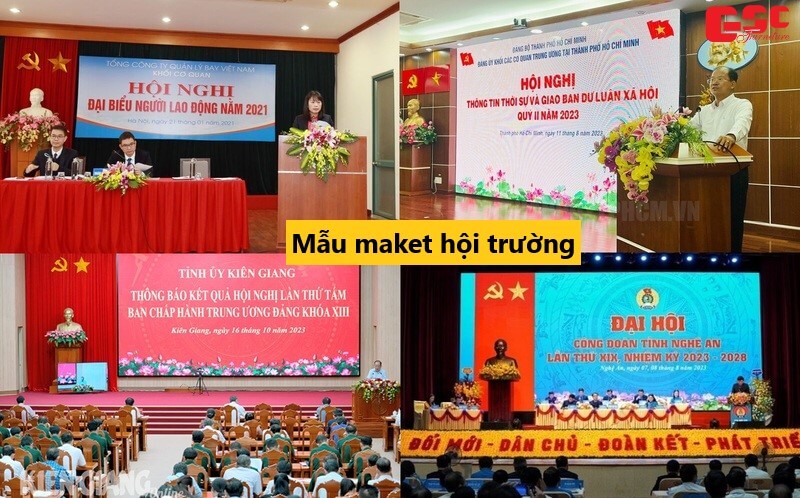 Maket hội trường