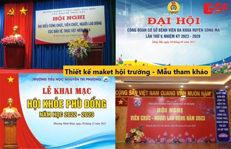 Maket hội trường