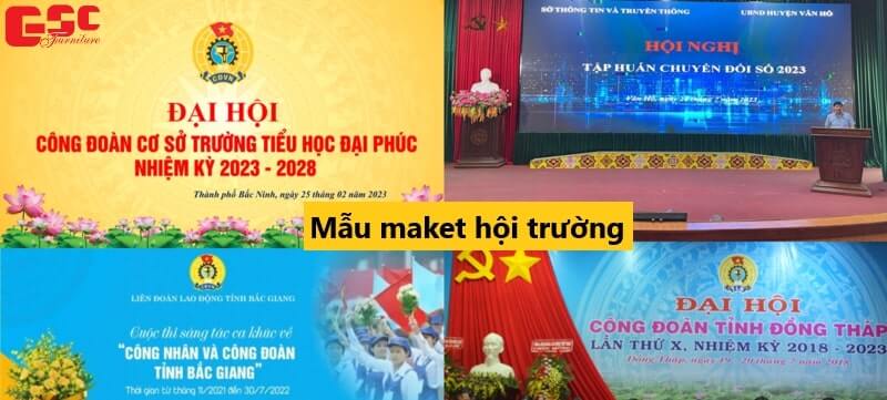 Maket hội trường