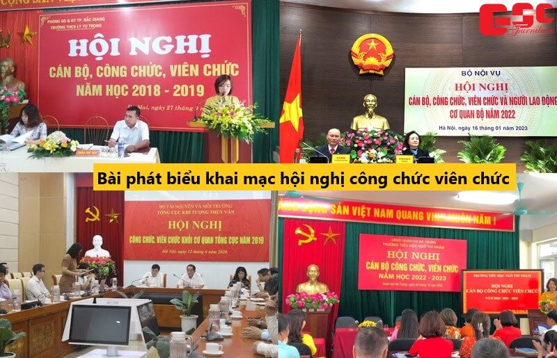 Mẫu bài phát biểu khai mạc hội nghị
