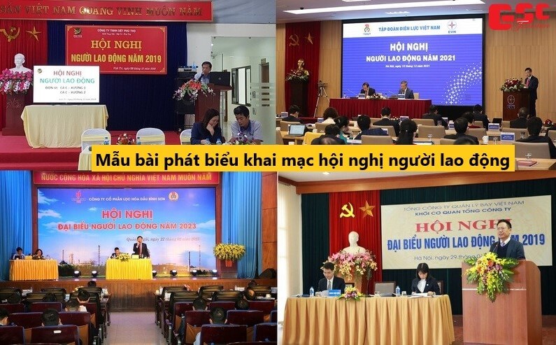 Mẫu bài phát biểu khai mạc hội nghị