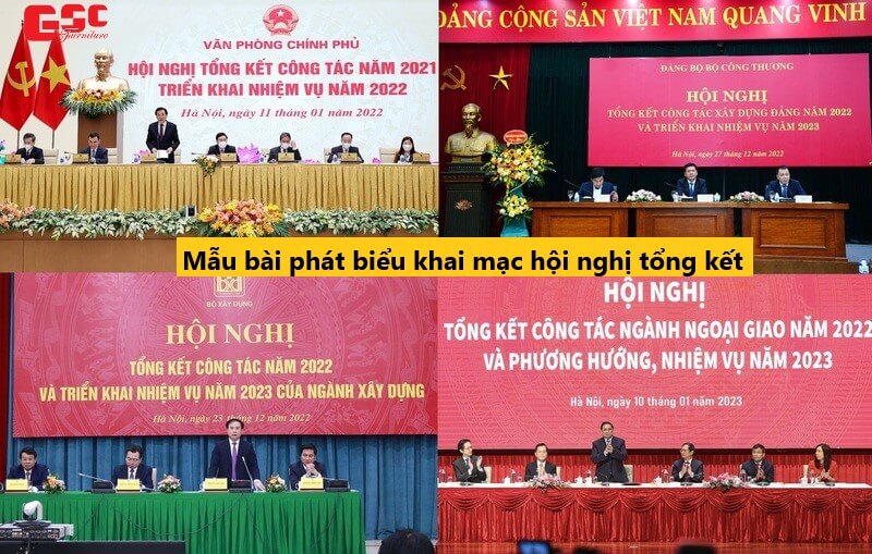 Mẫu bài phát biểu khai mạc hội nghị