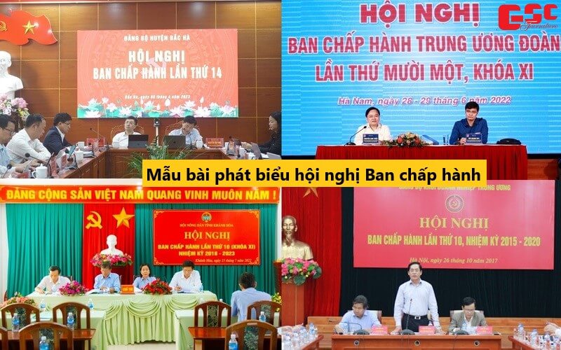 Mẫu bài phát biểu khai mạc hội nghị