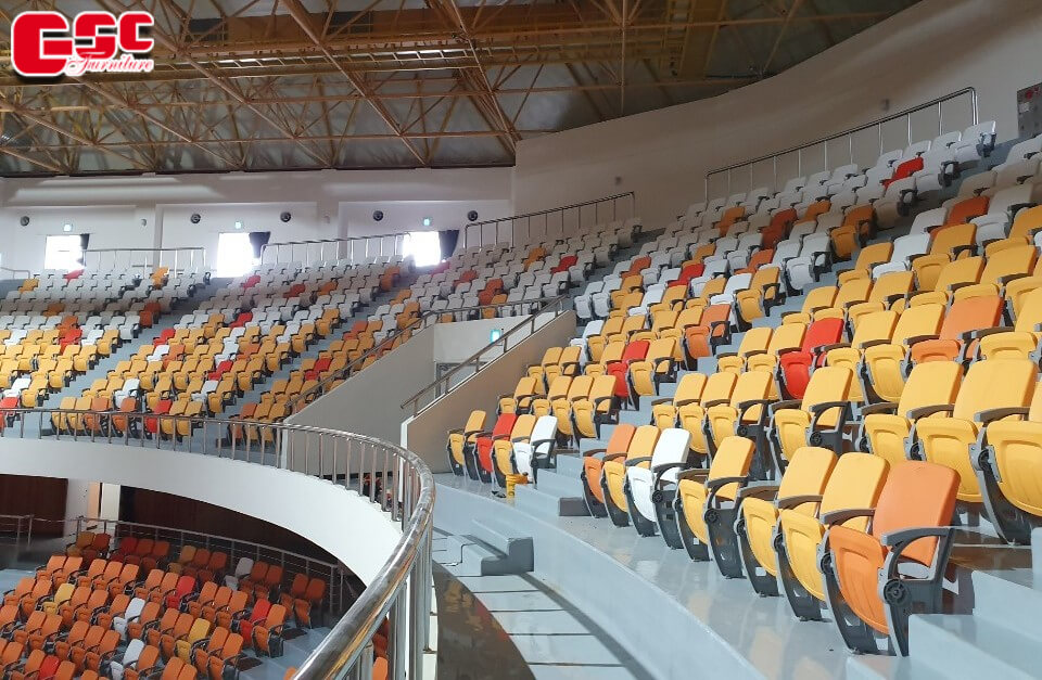 ghế khán đài nhà thi đấu