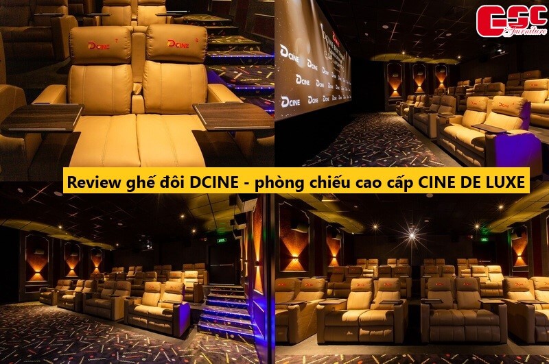 Review ghế đôi DCINE