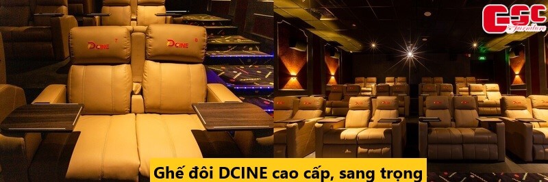 Review ghế đôi DCINE