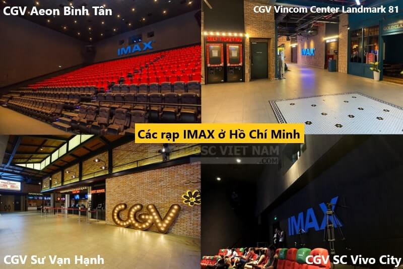 Các rạp IMAX ở Hồ Chí Minh 