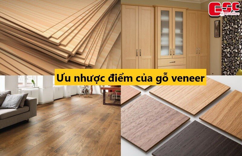 Ưu nhược điểm của gỗ veneer