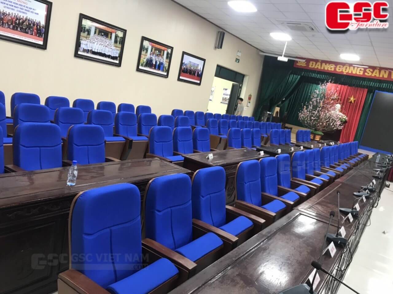 Hội trường Bệnh viện Đa khoa tỉnh Thái Bình