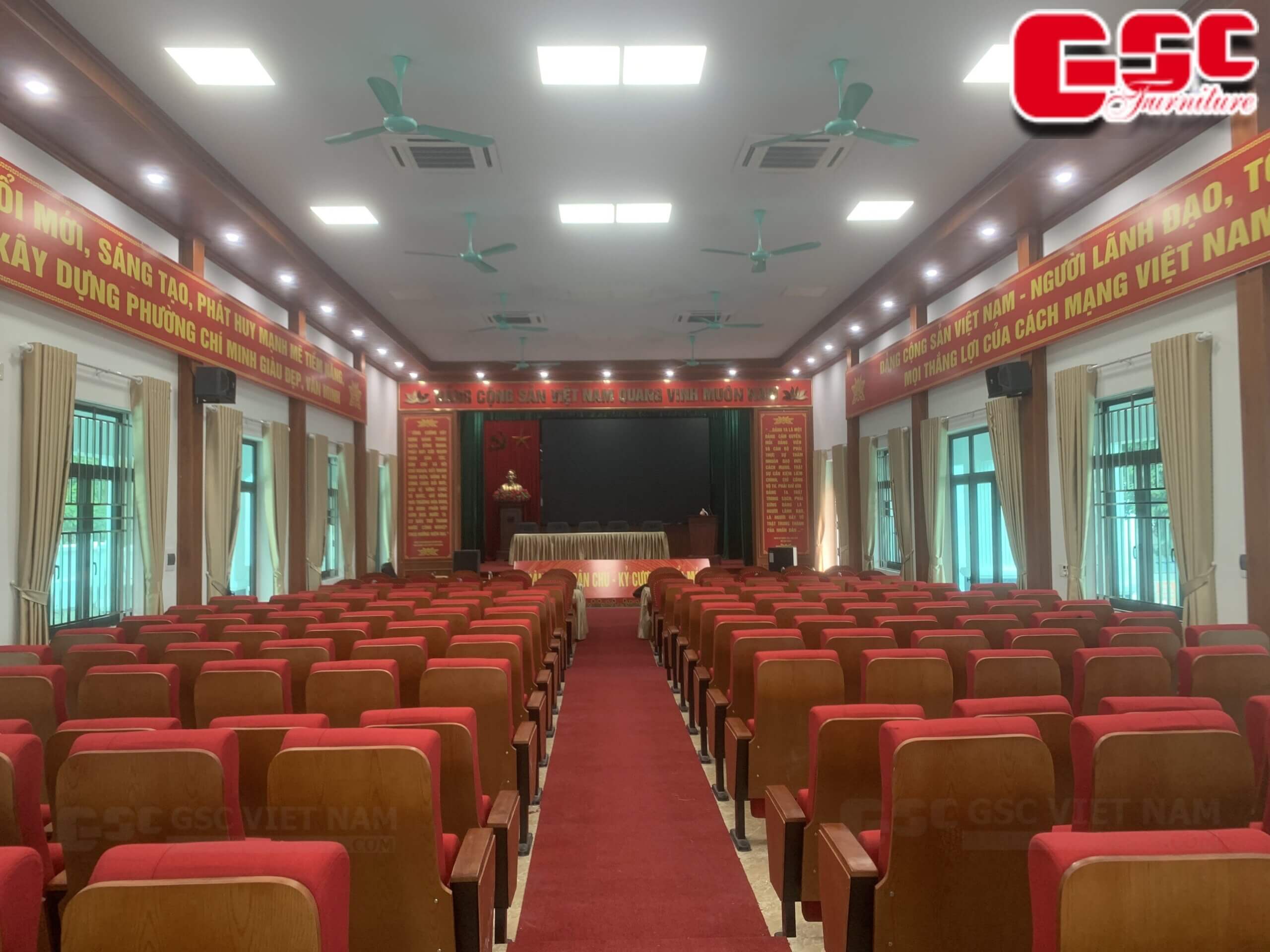 Hội trường UBND Phường Chí Minh -Hải Dương