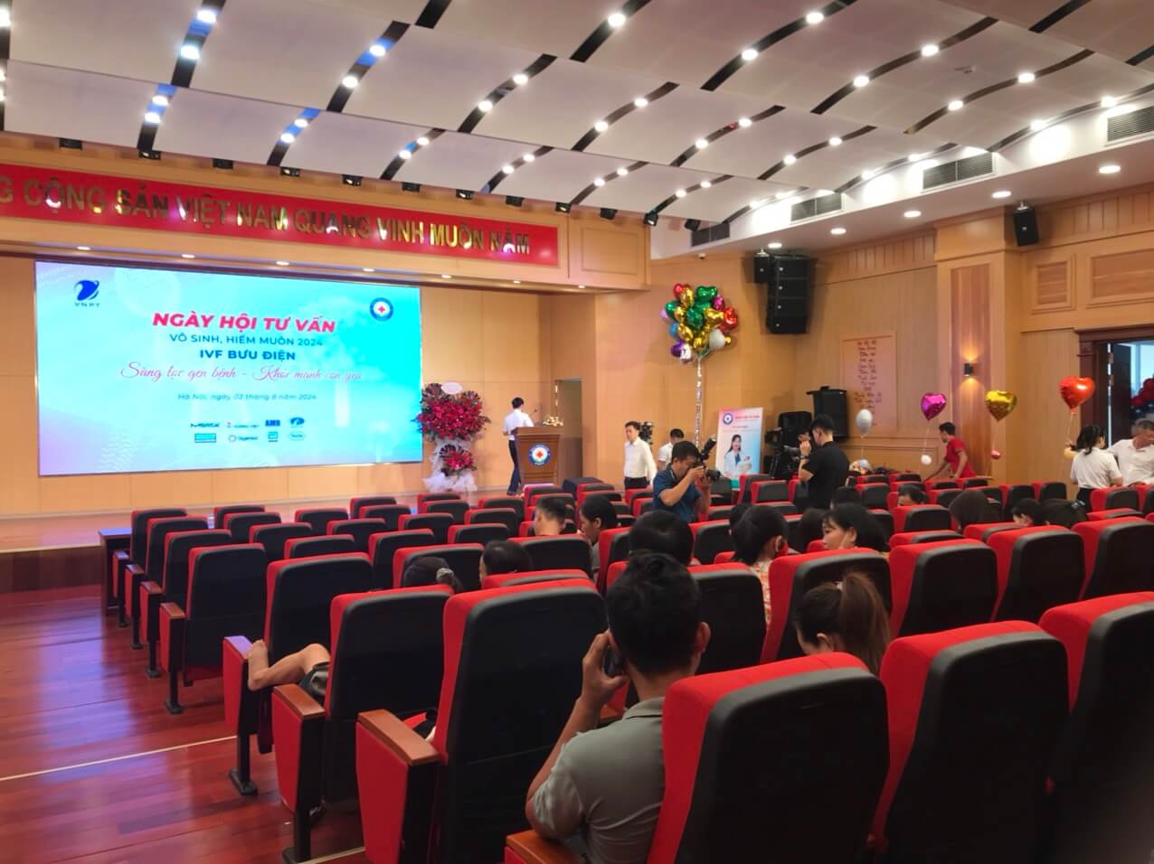 Dự án hội trường Bệnh viện Bưu điện CS1