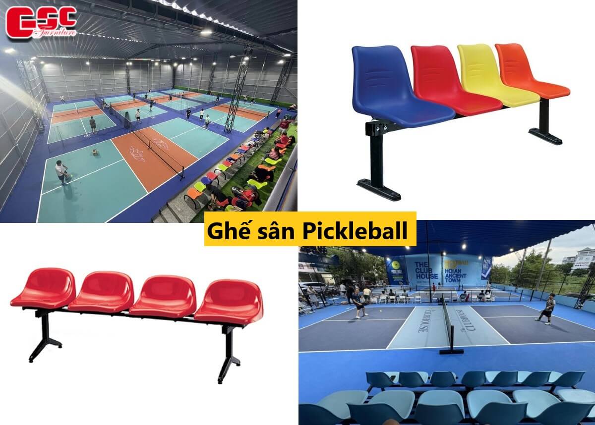 ghế sân pickleball