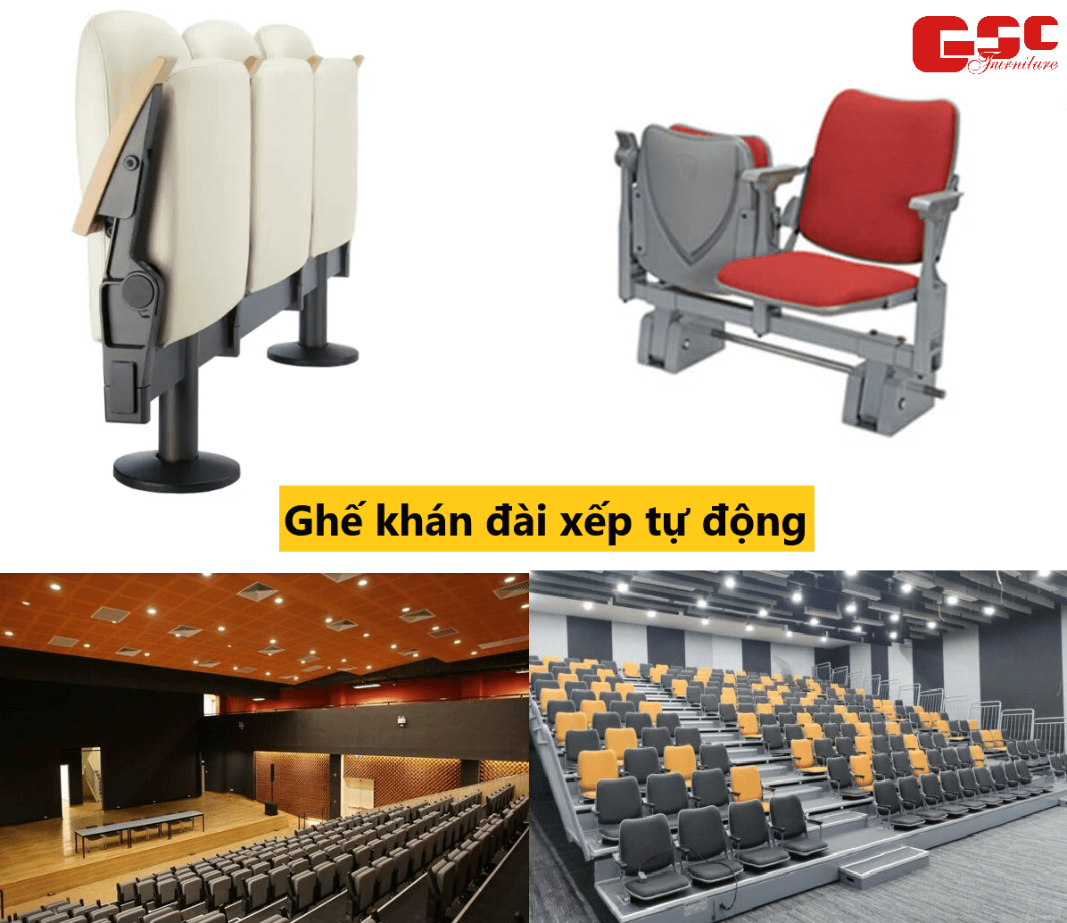 Ghế khán đài di động