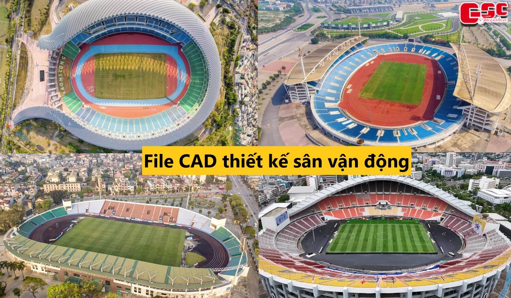 file cad san van dong 1