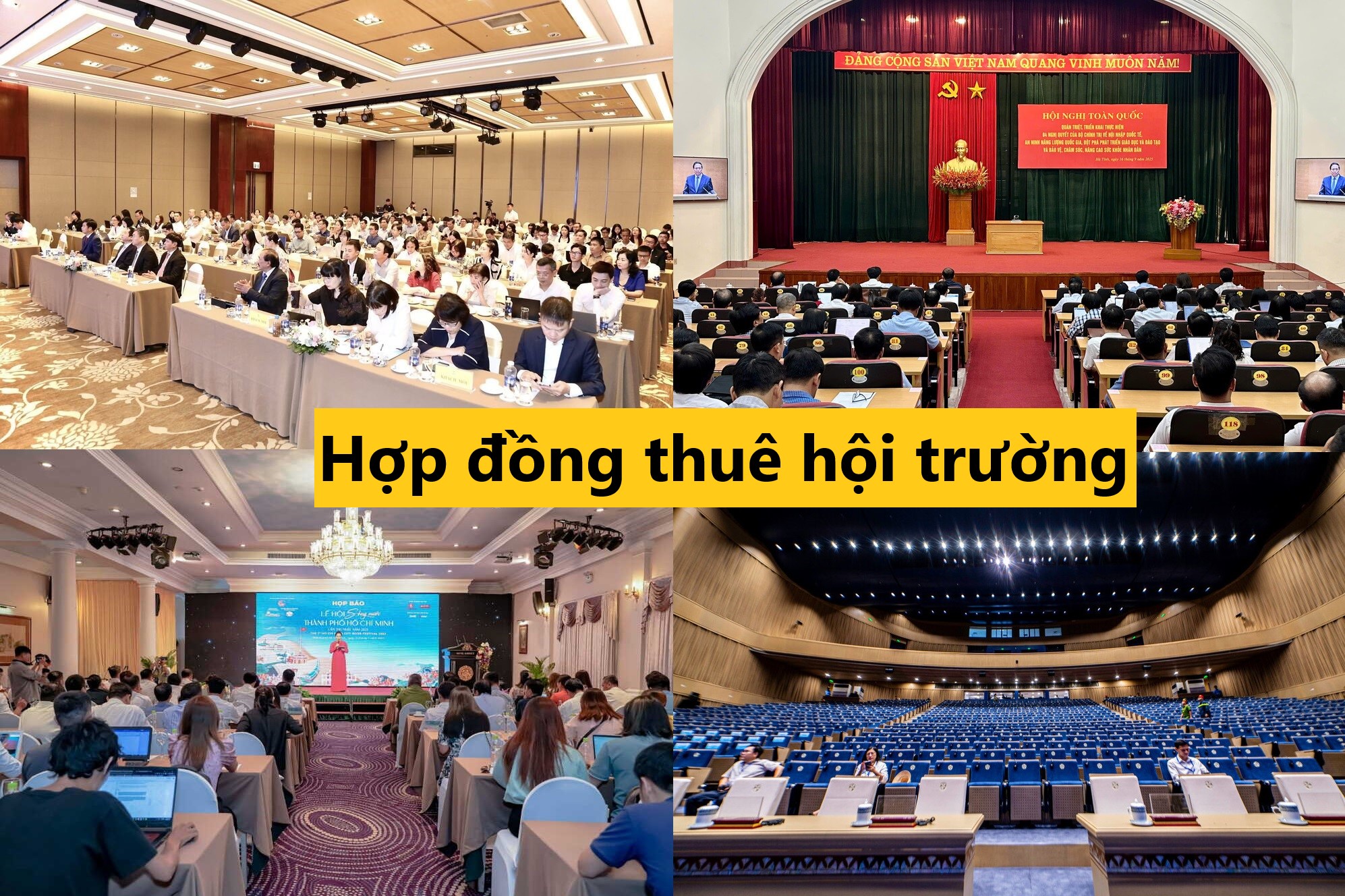 Hợp đồng thuê hội trường